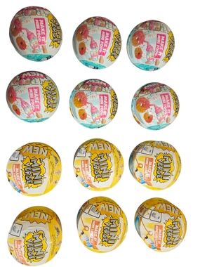 MGA MINIVERSE NWT  12 Mini Make-It Surprise Balls Home/Lifestyle X6 Cafe/Food X6
